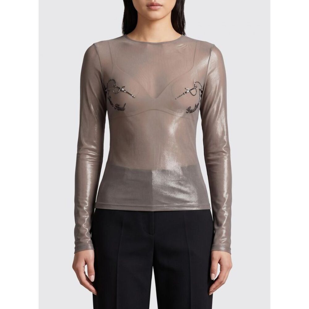 Jean Paul Gaultier Top Woman Grey